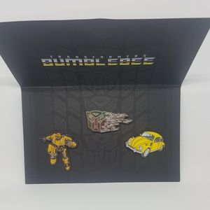 Transformers BumbleBee Pin Set From Lootcrate